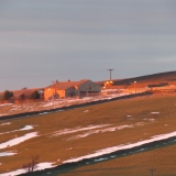 snowy sunset 3