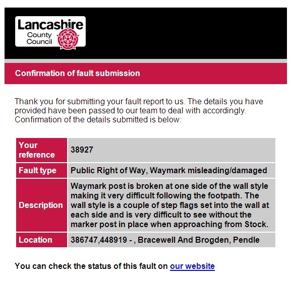 Fault Report