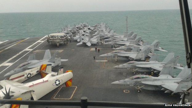 US carrier aircraft