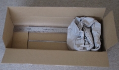 Amazon's packaging for a 45cm ruler