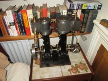 Big compound with stop valve