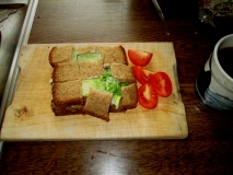 Half a butty 180515