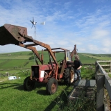 Old IH ready for work