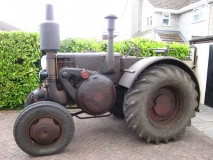 Vintage tractor