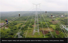 Pylons in China