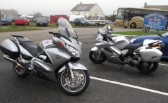 Two Hondas