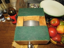 Waxed felt pads