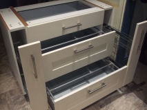 Completed 3 Drawer Pan and 2 Larders